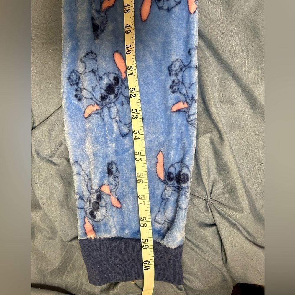 Disney Stitch Hooded Onesie Pajamas - Excellent condition - Picture 4 of 6